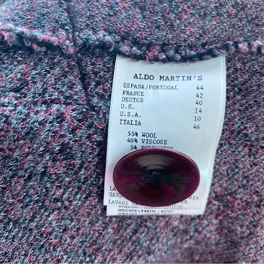 Aldomartins Anthropologie Sweater Jacket US Size 10 - Picture 3 of 7